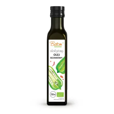 Batom Olej sezamowy t�oczony na zimno 250 g Bio