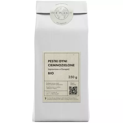 The Planet Pestki dyni ciemnozielone (uprawiane w Europie) 350 g Bio