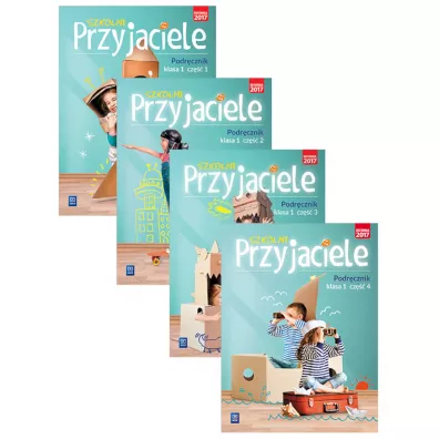Szkolni przyjaciele. Edukacja wczesnoszkolna. Podr�cznik. Cz�� 1-4. Klasa 1 - Irena Zarzycka, Jadwiga Hanisz, Kinga Preibisz-Wala, Ewa  Schumacher