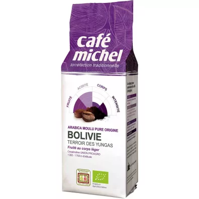 Cafe Michel Kawa mielona Arabica 100% Boliwia fair trade 250 g Bio