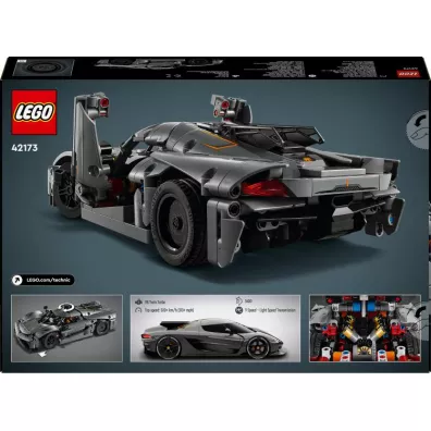LEGO Technic Szary hipersamoch�d Koenigsegg Jesko Absolut 42173