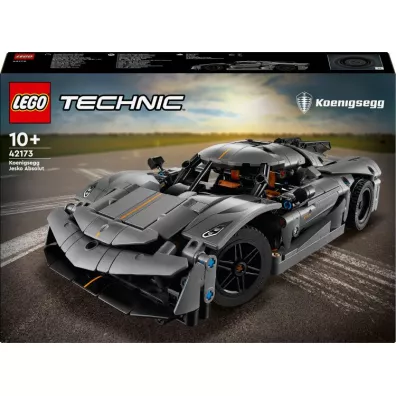 LEGO Technic Szary hipersamochód Koenigsegg Jesko Absolut 42173