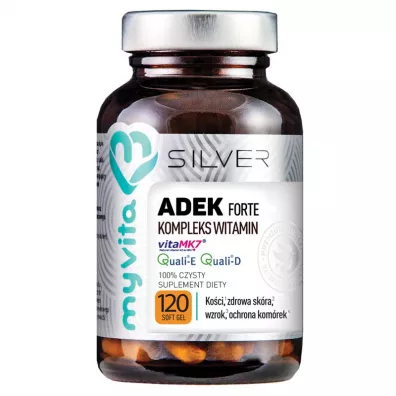 Myvita Silver Adek Forte - suplement diety 120 kaps.