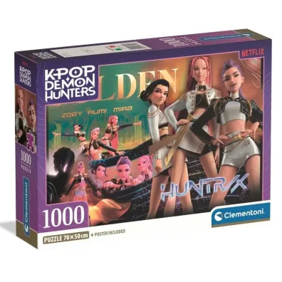 Puzzle 1000 K-Pop Demon Hunters Clementoni