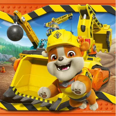 Puzzle dla dzieci 3x49 el. Rubble i ekipa Ravensburger