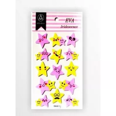 Galeria Hobby Stiker z elementami z pianki z lekkim brokatem