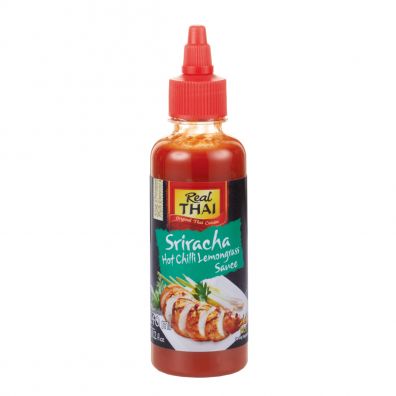 Real Thai Sos Sriracha Hot Chili Lemongrass 290 ml