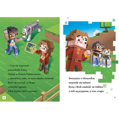 Moby w �wiecie podstawowym. Minecraft. Tryb czytania