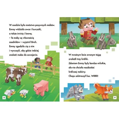 Moby w �wiecie podstawowym. Minecraft. Tryb czytania