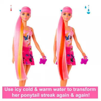 Barbie Color Reveal Lalka Seria Totalny Dins Ast. HJX55 Mattel