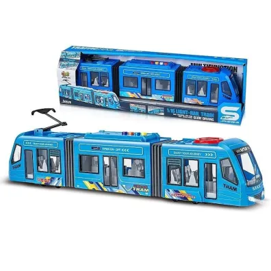 Tramwaj �wiat�o, d�wi�k, otwierane drzwi 1:16 Adar