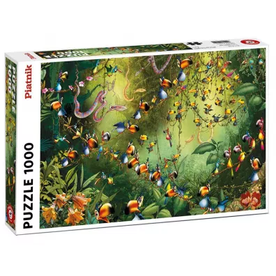 Puzzle 1000 el. Ruyer Tukany w d�ungli Piatnik