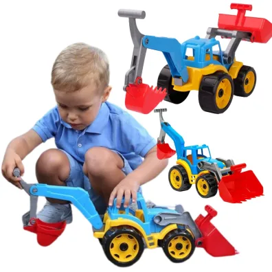 Traktor z elementami spycharki i koparki MIX Technok