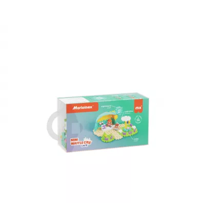 Mini Waffle City Klocki konstrukcyjne Mini Waffle 80 element�w City Kawiarnia MARIOINEX 903186