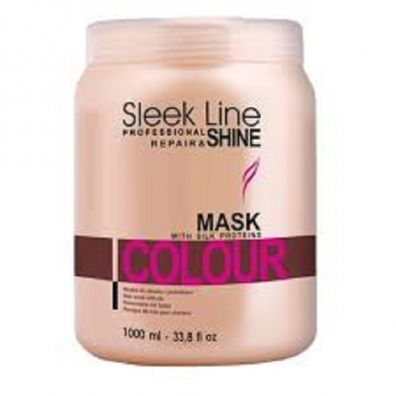 Stapiz Sleek Line Colour Mask maska z jedwabiem do wosw farbowanych 1 l