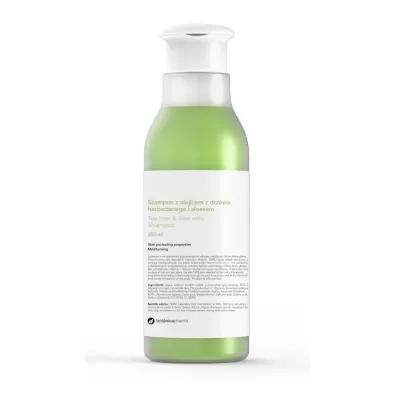 Botanicapharma Tea Tree & Aloe Vera Shampoo szampon z olejkiem z drzewa herbacianego i aloesem 250 ml