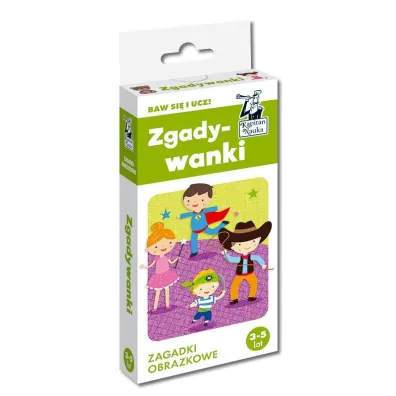 Kapitan Nauka. Zgadywanki. Zagadki obrazkowe - Ewa Brzozowska, Monika  Sobkowiak