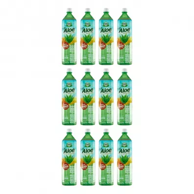 Pure Plus Napj z aloesem zero cukru - orginal Zgrzewka 12 x 1.5 l