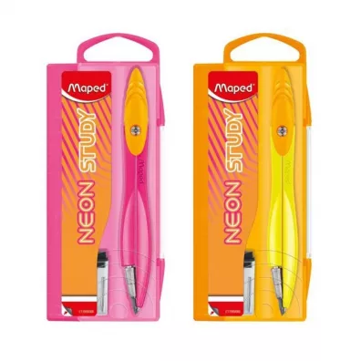 Maped Cyrkiel Study Neon z wk�adami graf mix