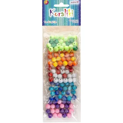 Aliga Koraliki plastikowe 10mm 50g