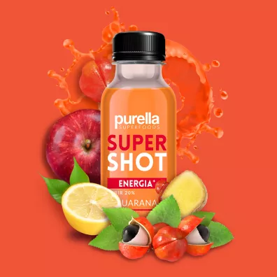 Purella Super Shot Energia imbir + guarana 100 ml