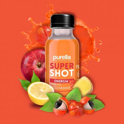 Purella Superfoods Super Shot Energia imbir + guarana 100 ml
