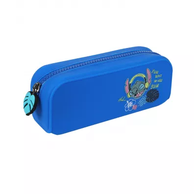 CoolPack Saszetka silikonowa Disney Black Stitch niebieska