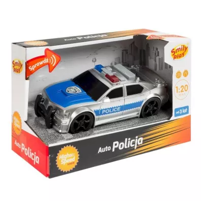 Auto policja Junior 1:20 Smily Play