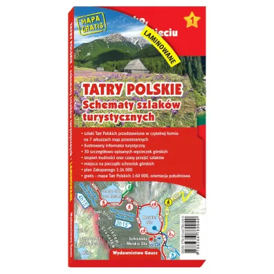 Tatry Polskie. Schematy szlak�w turystycznych (laminowana)