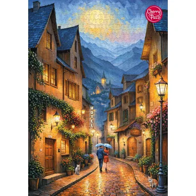 Puzzle 1000 el. A Quiet Stroll CherryPazzi
