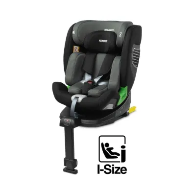 Fotelik Kamptos I-Size szary (40-150cm)