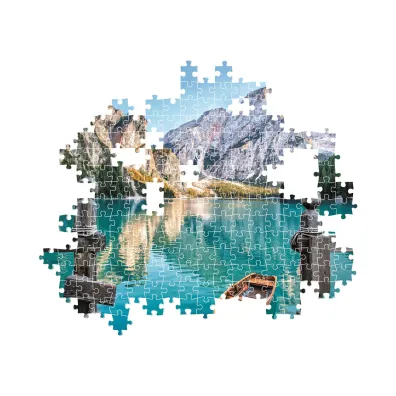 Puzzle 500 el. Compact Braies Lake Clementoni