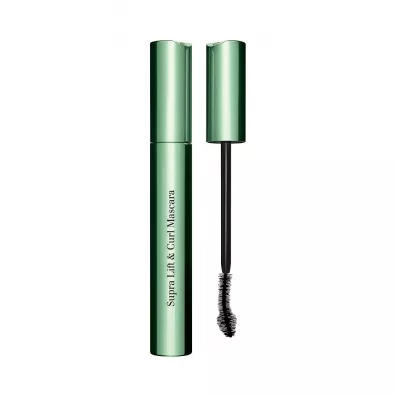 Clarins Supra Lift&Curl wodoodporny tusz wyduajcy rzsy 01 Black 8 ml