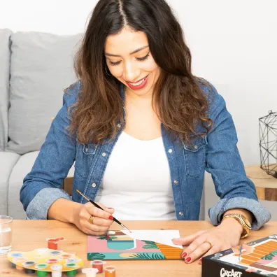 Malowanie po numerach CreArt - Letni domek Ravensburger