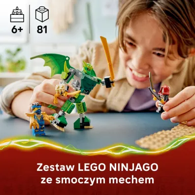LEGO NINJAGO Smoczy mech Lloyda — zestaw bitewny 71862
