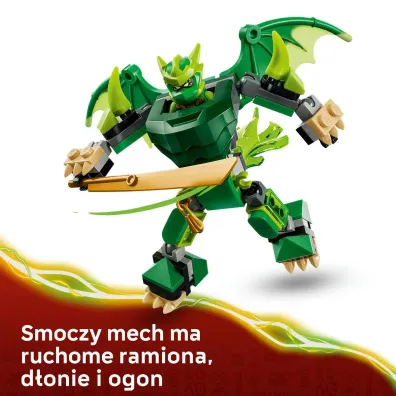 LEGO NINJAGO Smoczy mech Lloyda — zestaw bitewny 71862