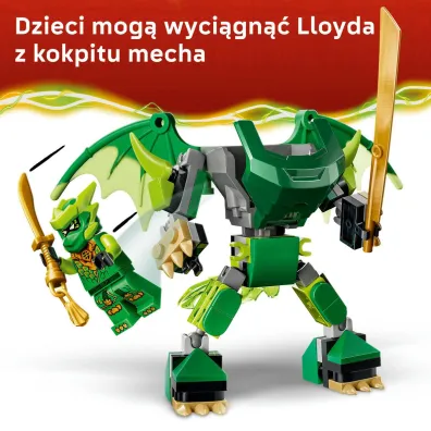 LEGO NINJAGO Smoczy mech Lloyda — zestaw bitewny 71862