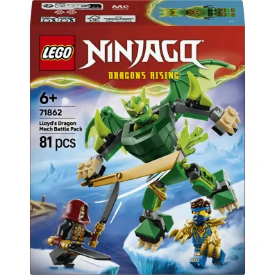 LEGO NINJAGO Smoczy mech Lloyda — zestaw bitewny 71862