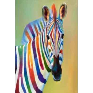 Norimpex Malowanie po numerach. Zebra 40 x 50 cm