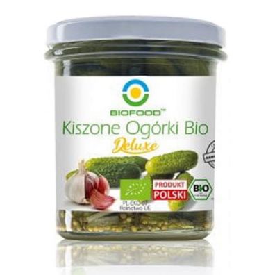 Bio Food Ogórki kiszone Deluxe 320 g Bio
