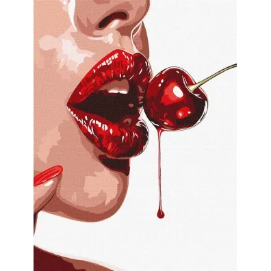 Ideyka Malowanie po numerach - S�odka wi�nia 30x40cm