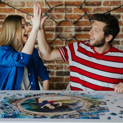 Puzzle 1000 el. Kr�lewna �nie�ka Trefl