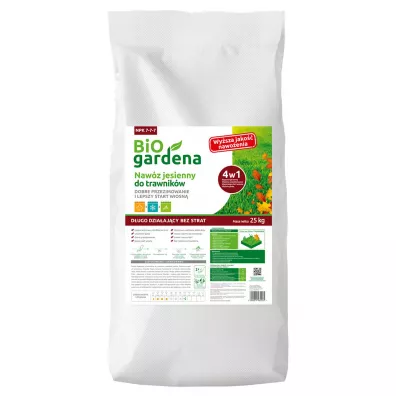 Bio Gardena Naw�z do trawnik�w jesienny eco 25 kg