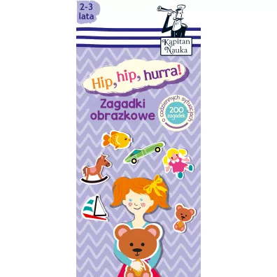 Zagadki obrazkowe. Hip, hip, hurra! Kapitan Nauka