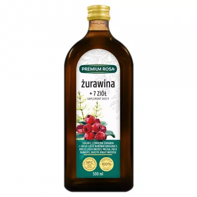 Premium Rosa Sok NFC �urawina + 7 zi� - suplement diety 500 ml