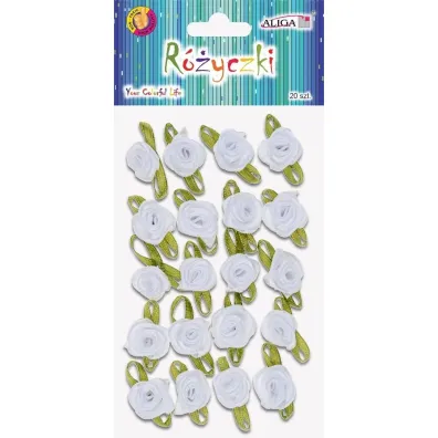 Aliga R�yczki bia�e 2,5cm