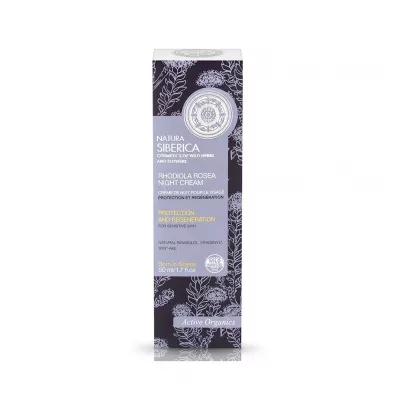 Natura Siberica Rhodiola Rosea Night Cream krem na noc R�eniec G�rski 50 ml