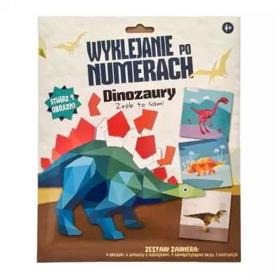 Przyklejanie po numerach. Dino MCD