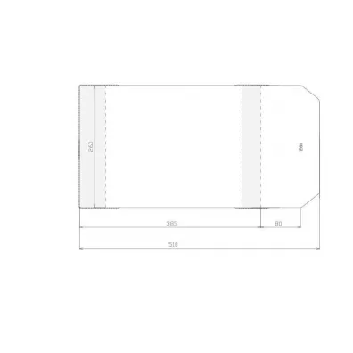 Sztapel Okadka regulowana 26 x 46.5 cm 50 szt.