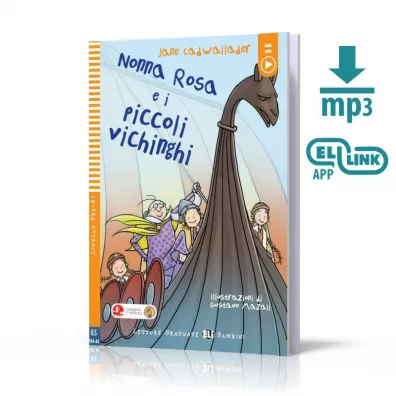 LW Nonna Rosa e i piccoli Vichinghi ksika + audio online pre A1 OOS - Jane Cadwallader